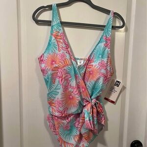Women’s Floral One-Piece Swimsuit